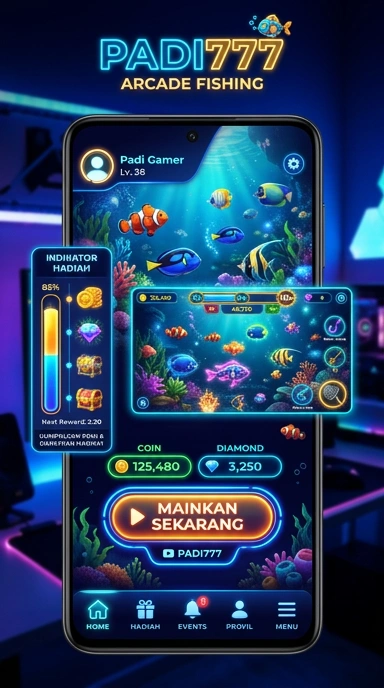 Proses pengunduhan aplikasi di Padi777 yang cepat dan efisien.